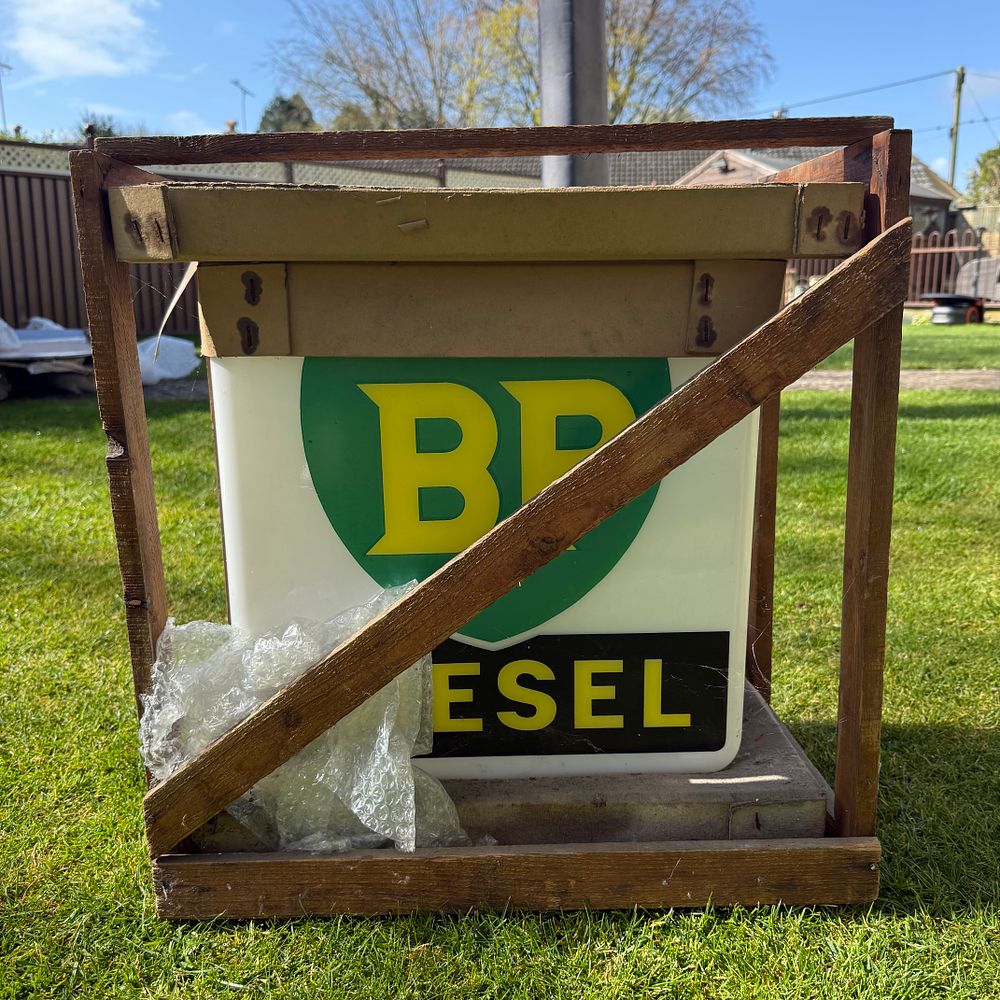 Lot 161: BP Diesel Petrol Pump Globe