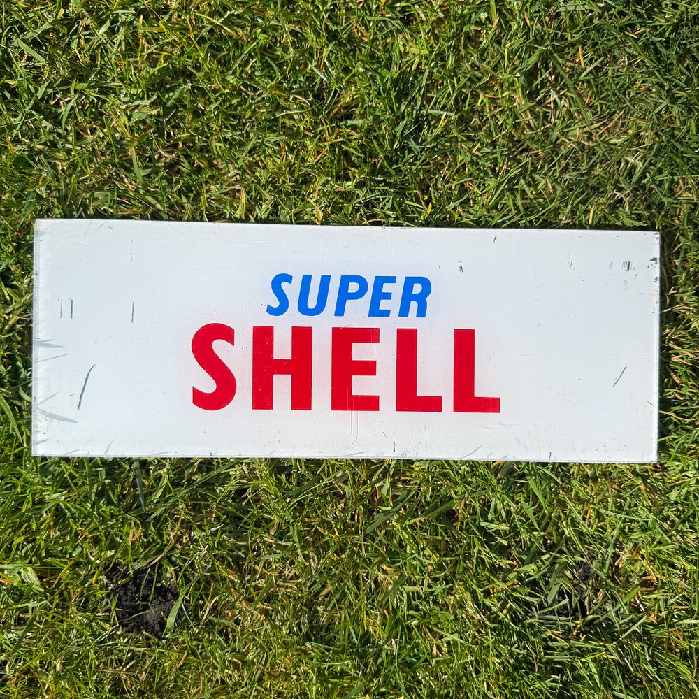 Lot 172: Super Shell Petrol Pump Grade Insert