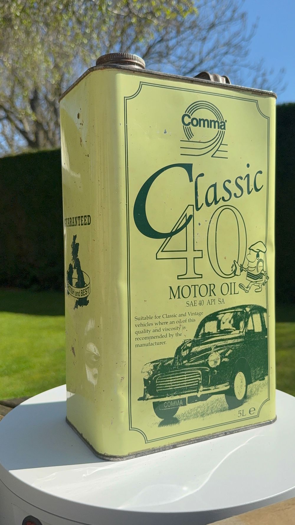 Lot 141: Comma Classic 40 Motor Oil Tin