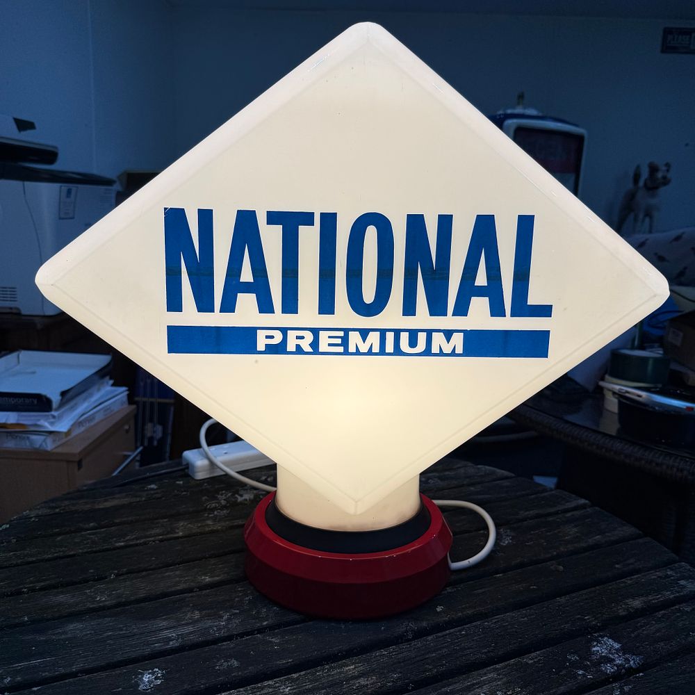 Lot 158: National Premium Petrol Pump Globe