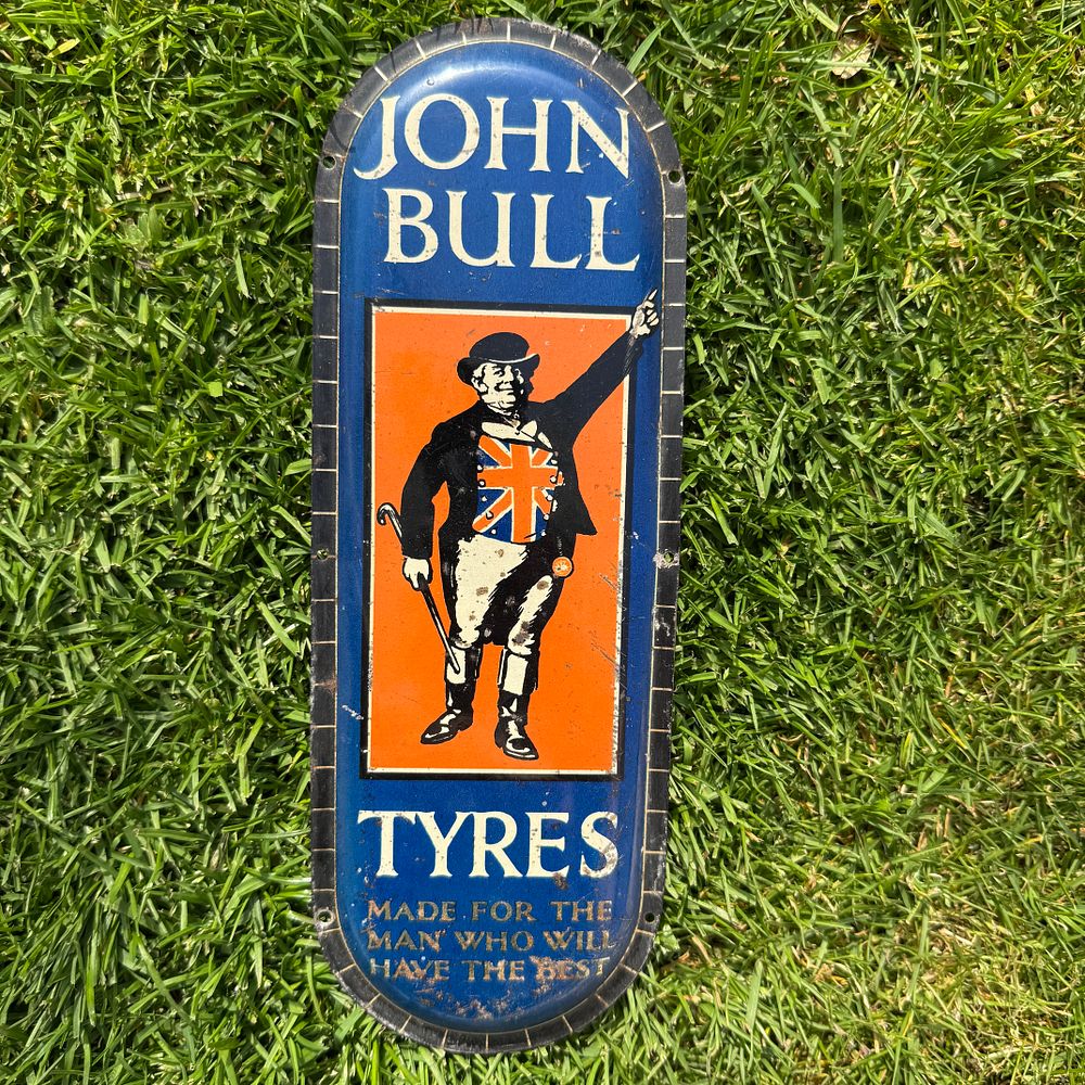 Lot 146: John Bull Tyres Advertising Fingerplate