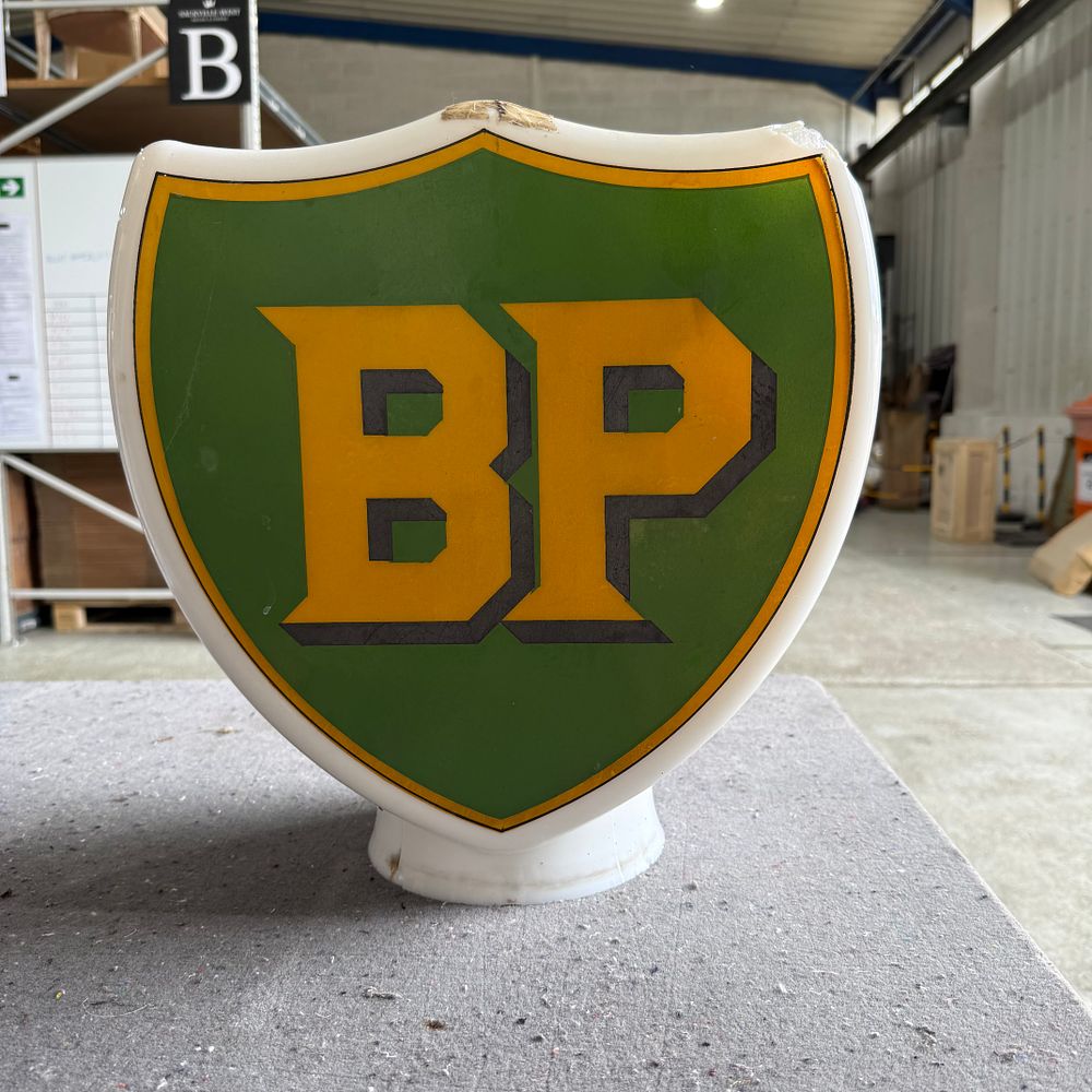 Lot 468: BP Petrol Pump Globe (Damaged)