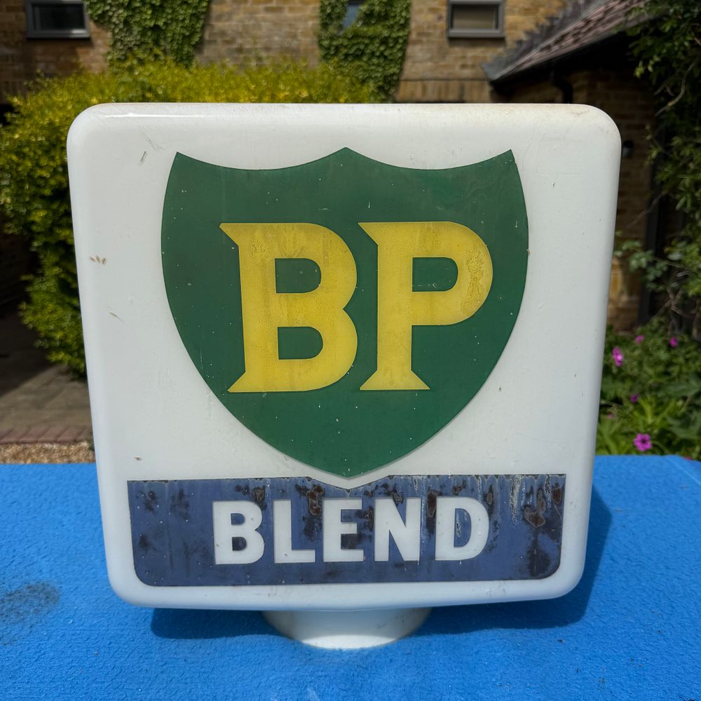 Lot 467: BP Blend Petrol Pump Globe