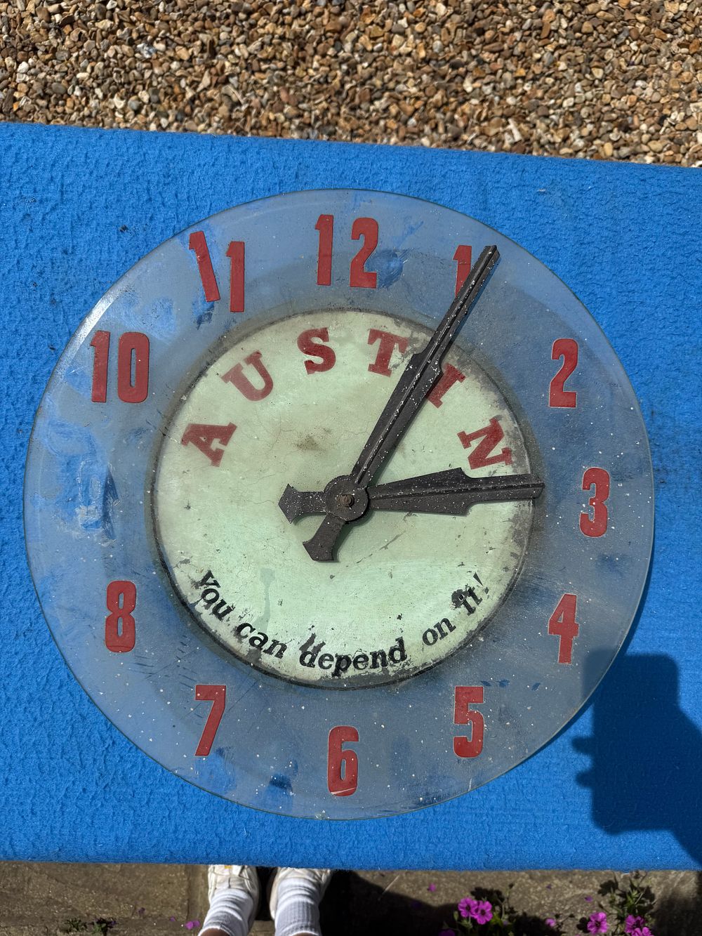 Lot 442: Austin Electric Advertising Clock
