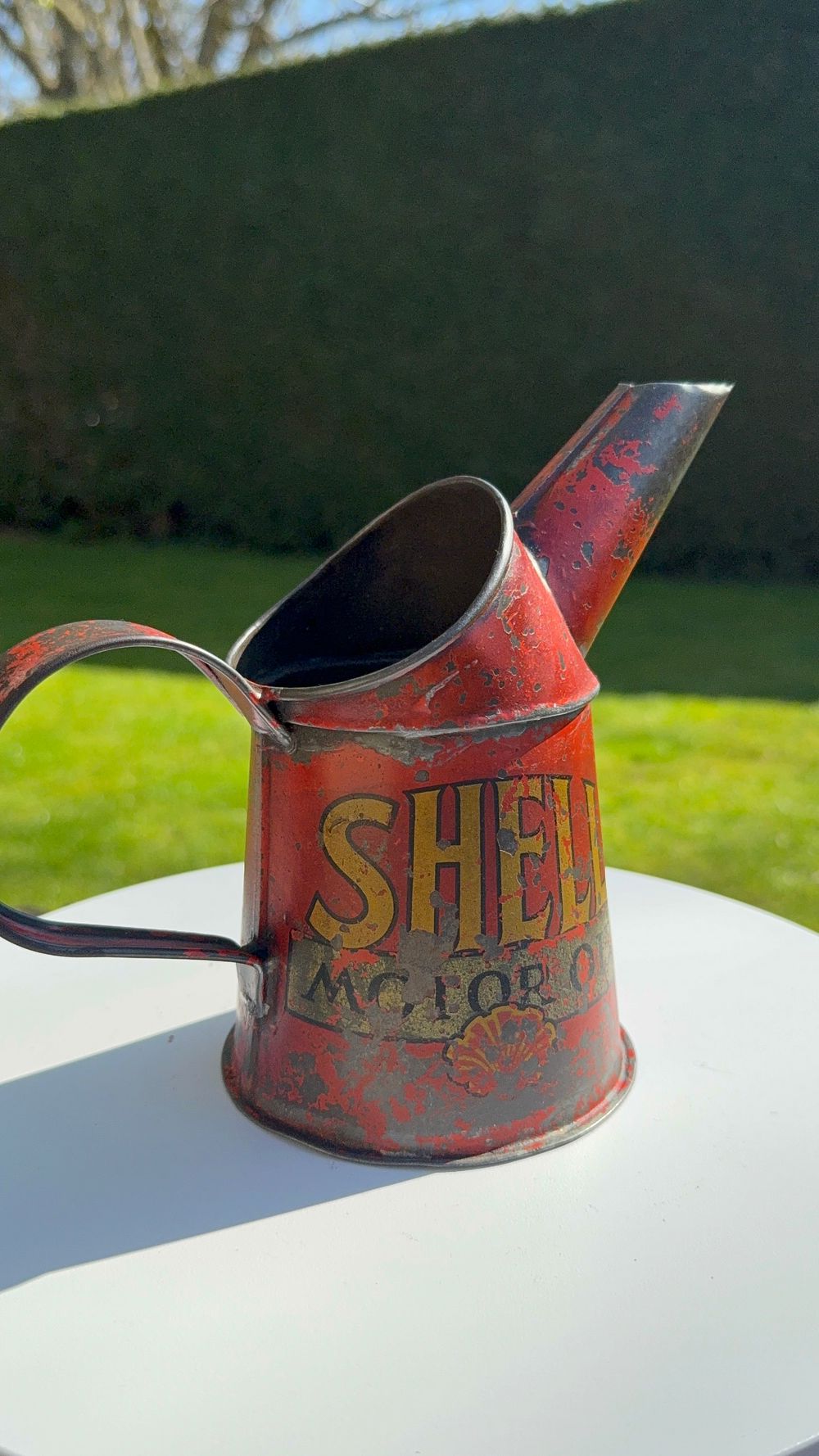 Lot 35: Shell Motor Oil Measuring Jug