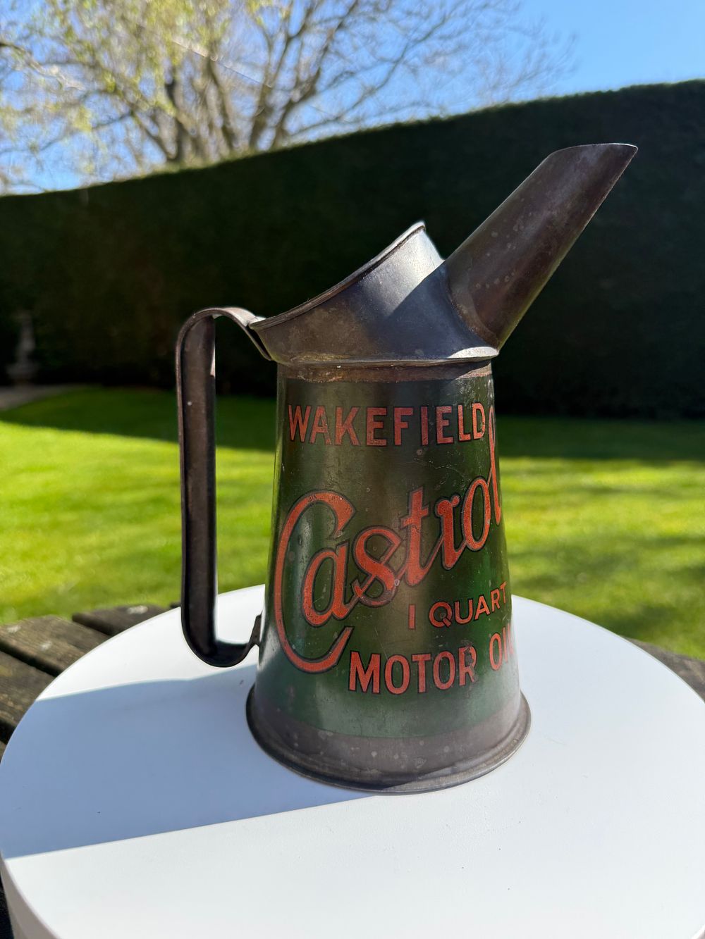 Lot 123: Wakefield Castrol Oil Pourer