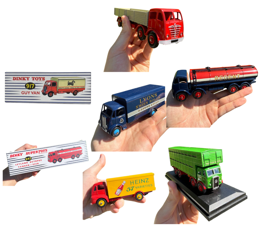 Lot 238: Assortment of Dinky and Oxford Toy Commercial Vehicle Models