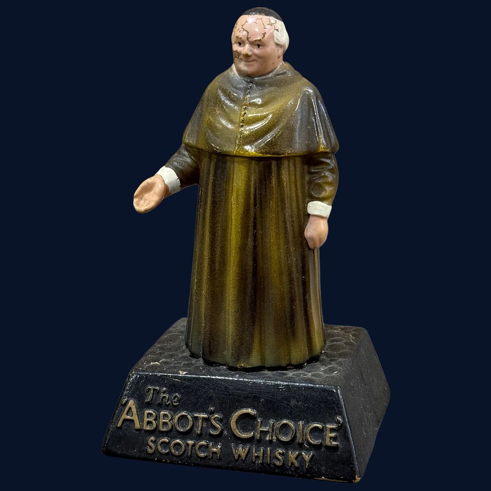 Lot 71: The Abbot's Choice Scotch Whisky Advertising Figure