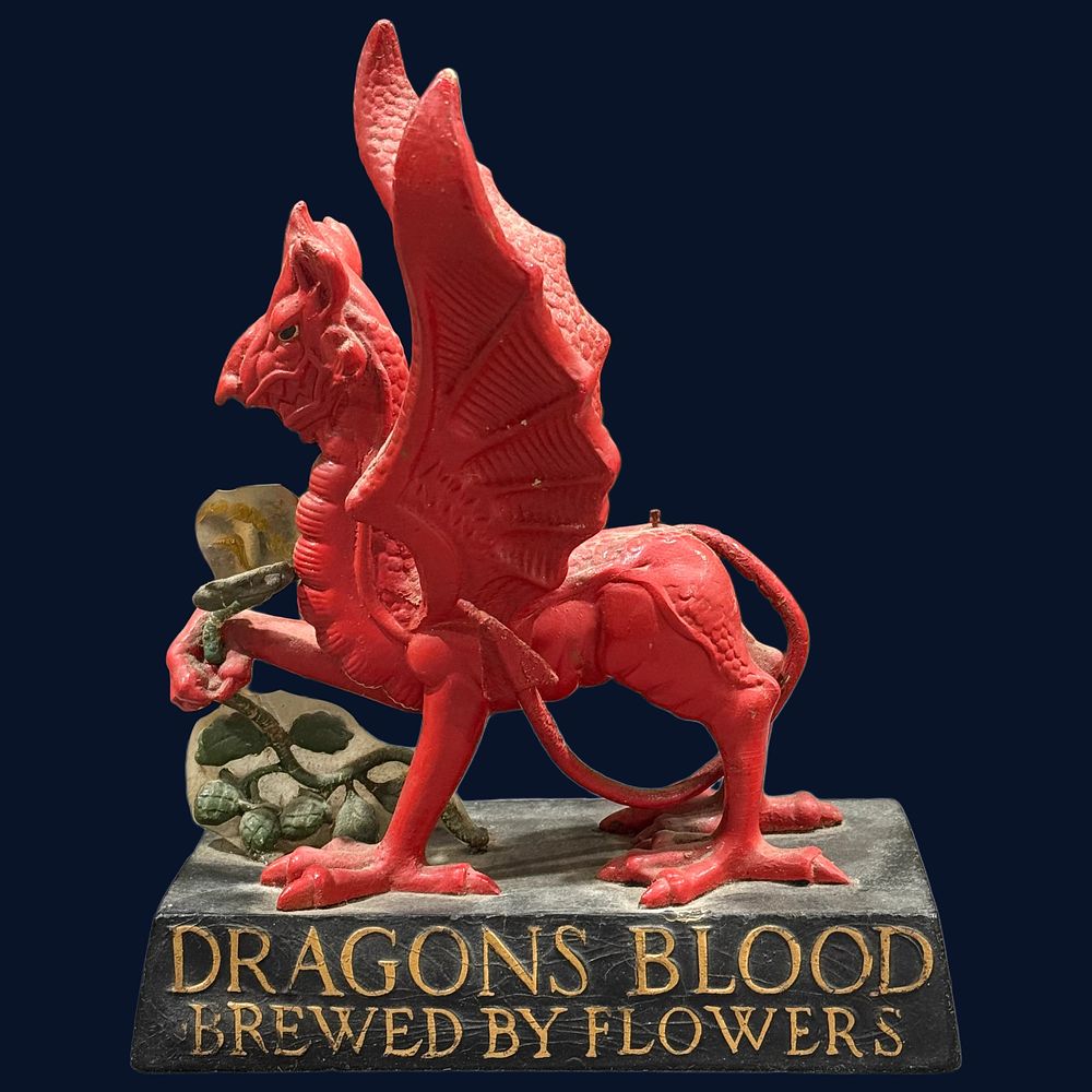 Lot 80: Dragons Blood Brewed by Flowers Advertising Figure
