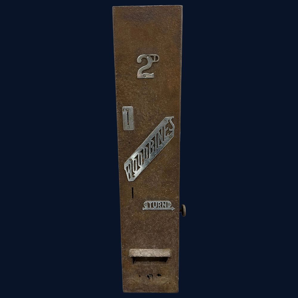 Lot 131: Woodbine Cigarette Vending Machine