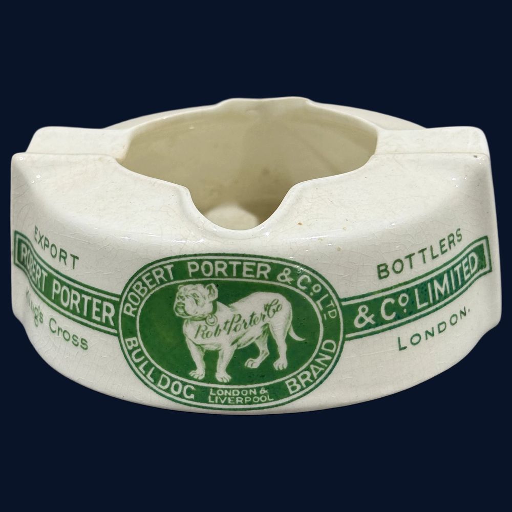 Lot 176: Robert Porter & Co. Ltd. Bulldog Brand Advertising Ashtray