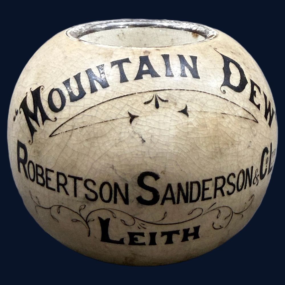 Lot 179: Mountain Dew Robertson Sanderson & Co Ltd Leith Advertising Match Striker
