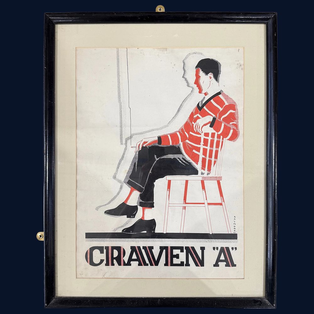 Lot 191: Raymondo Craven "A" Advertising Poster