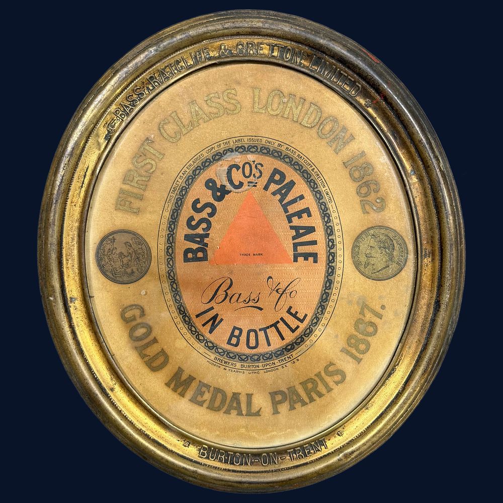 Lot 194: Bass & Co Pale Ale Advertising Tablet