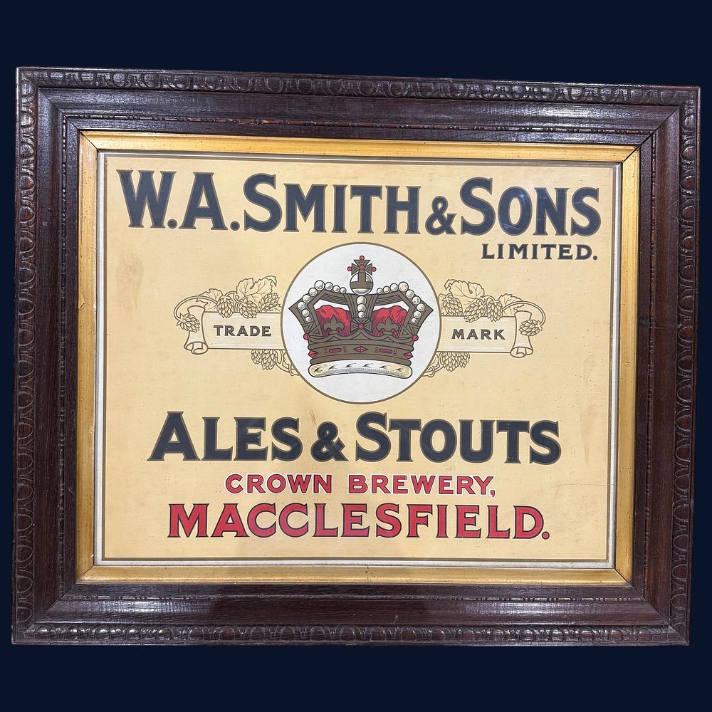 Lot 217: W.A. Smith & Sons Limited Ales & Stouts Framed Print