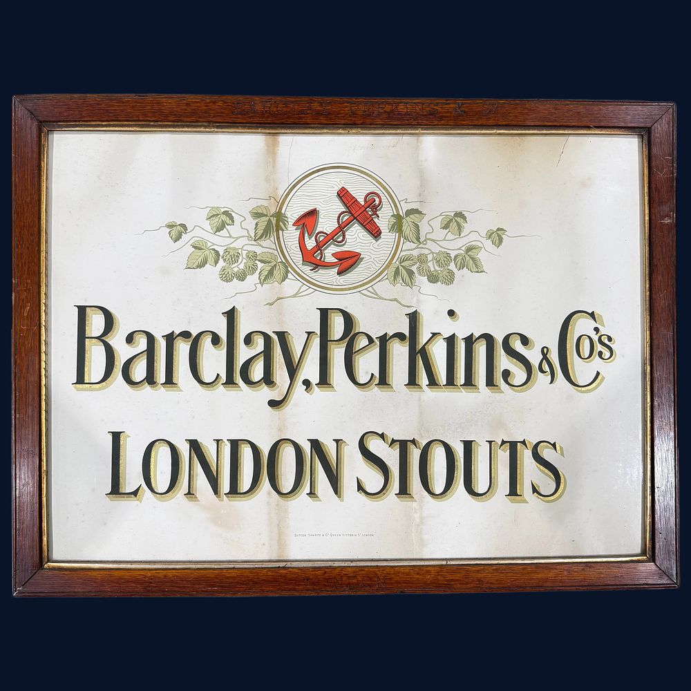 Lot 221: Barclay, Perkins & Co. London Stouts Framed Print