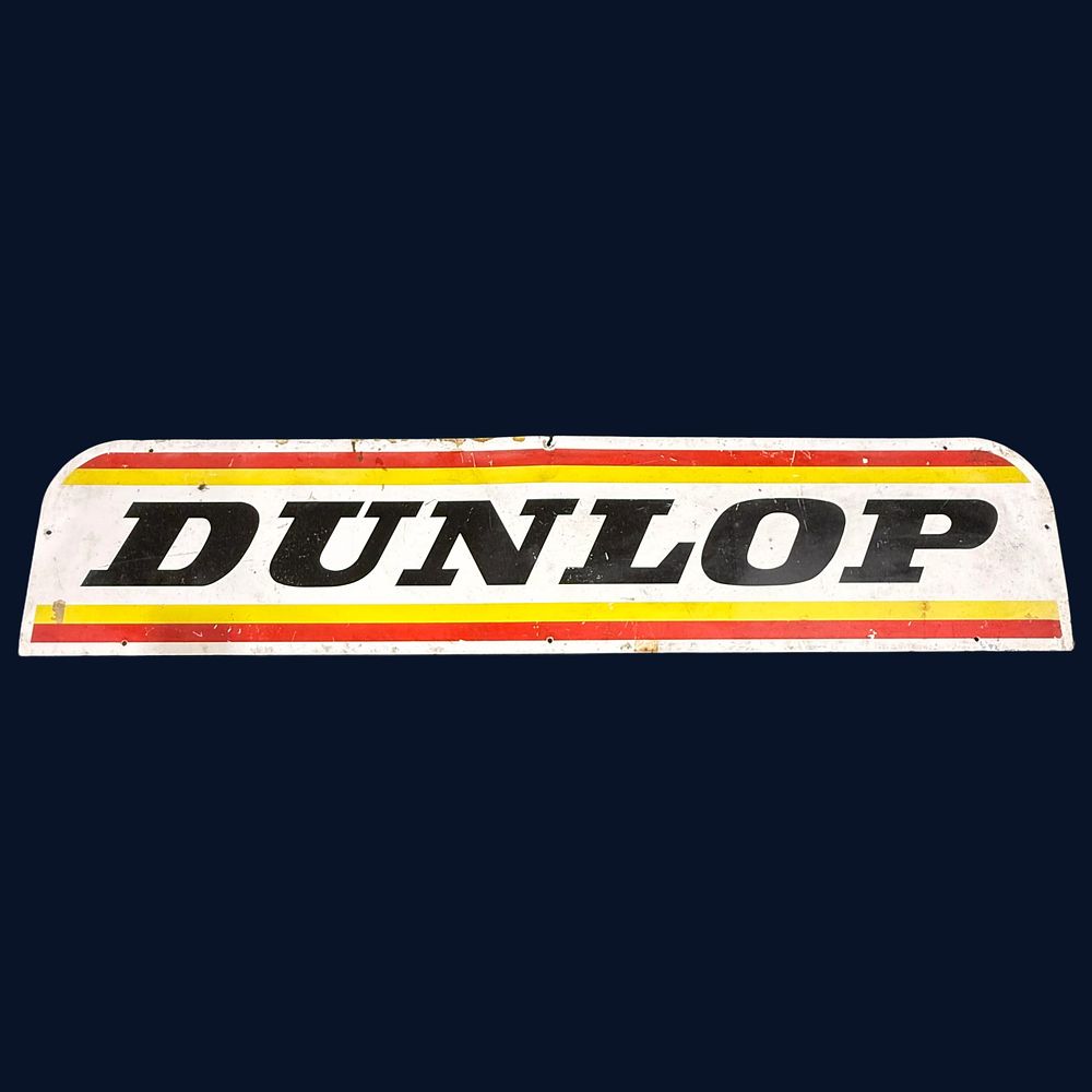 Lot 240: Dunlop Advertising Sign