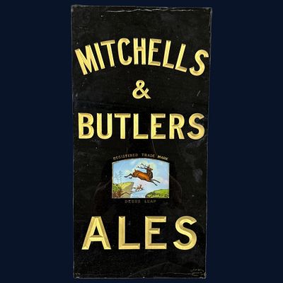 Mitchells & Butlers Ales Advertising Slate