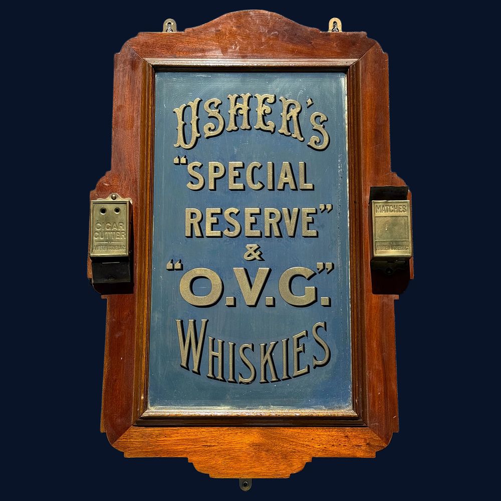 Lot 252: Andrew Usher and Co. Advertising Sign