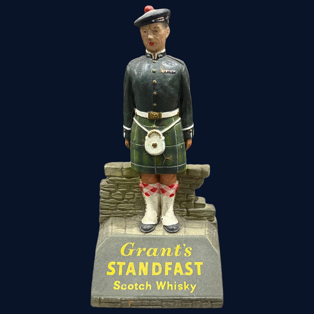 Lot 259: Grant's Standfast Scotch Whisky Advertising Figure