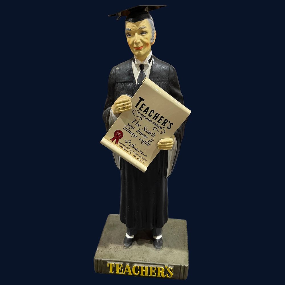 Lot 262: Teacher's Highland Cream Blended Scotch Whisky Advertising Statue