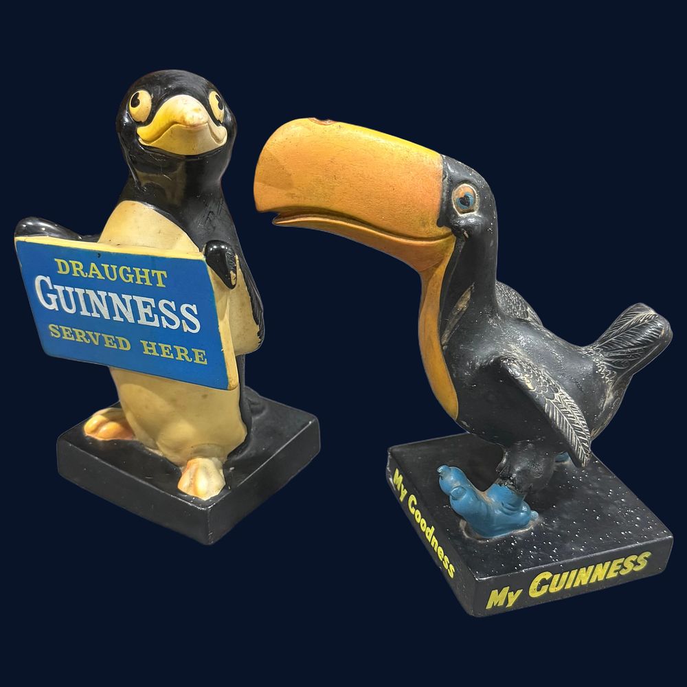 Lot 264: Two Guinness Advertising Figurines