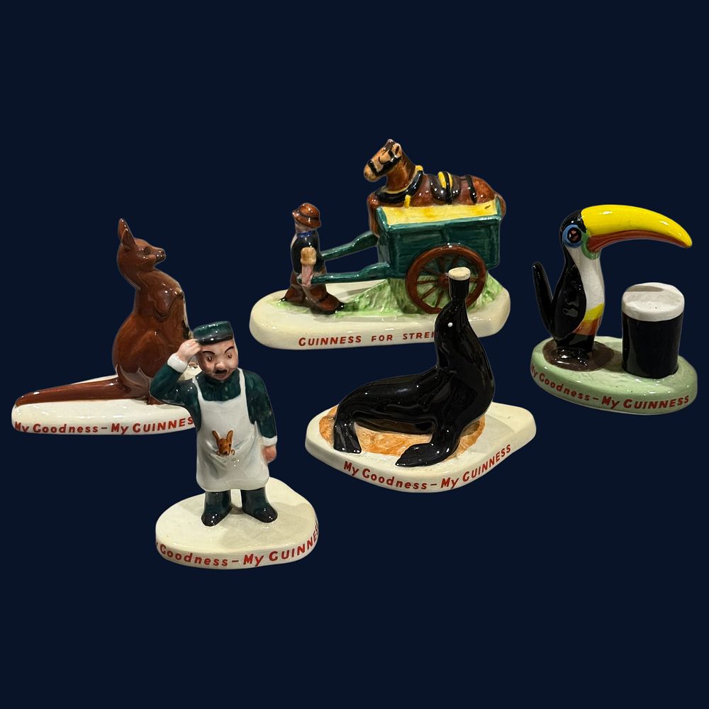 Lot 267: Guinness Advertising Figurine Collection