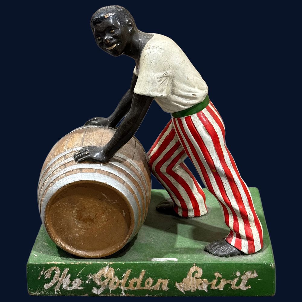 Lot 268: The Golden Spirit Advertising Figure