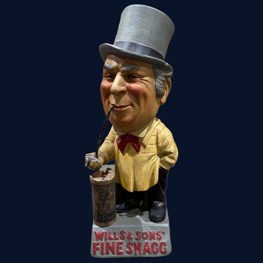 Lot 271: Wills & Sons Fine Shagg Tobacco Advertising Figure