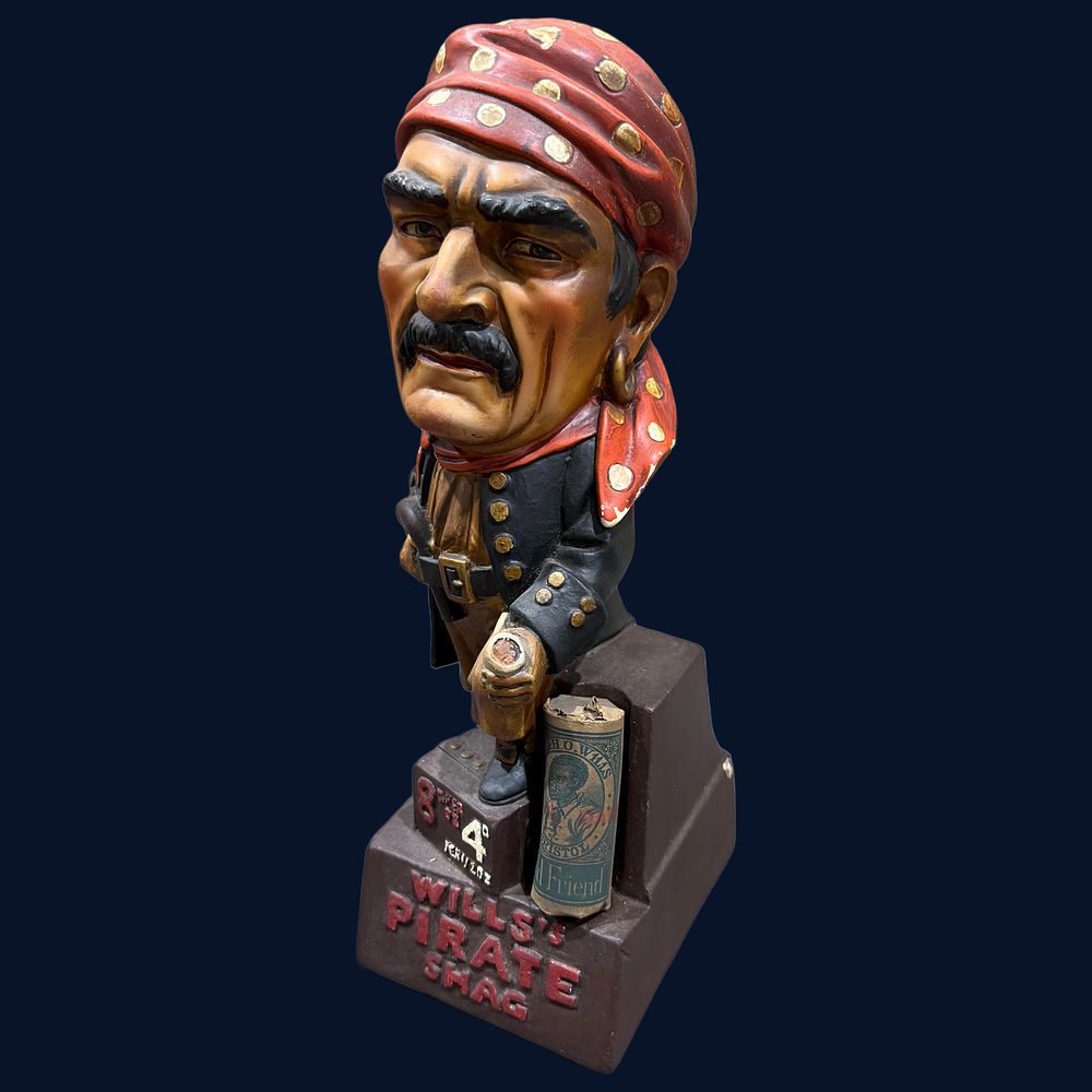 Lot 272: Wills's Pirate Shag Tobacco Advertising Figure