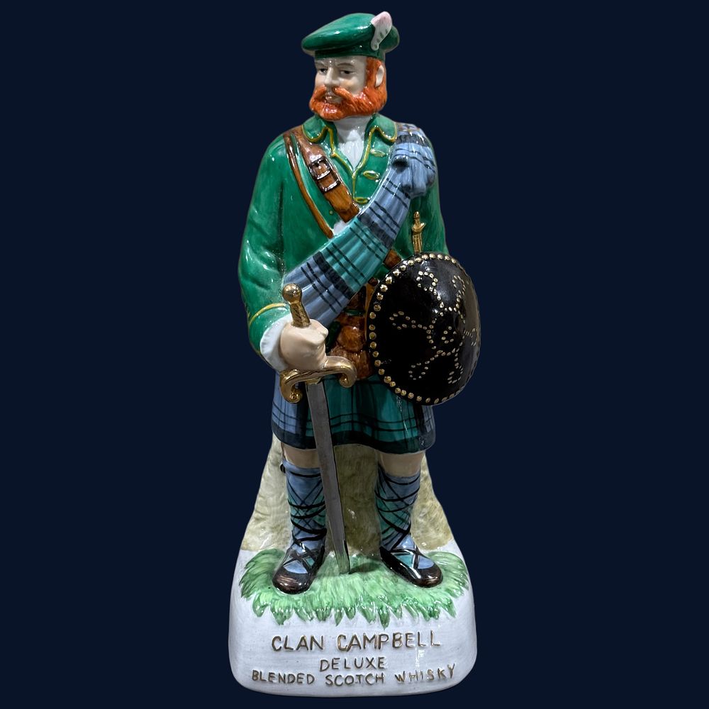 Lot 274: Clan Campbell Advertising Whisky Decanter