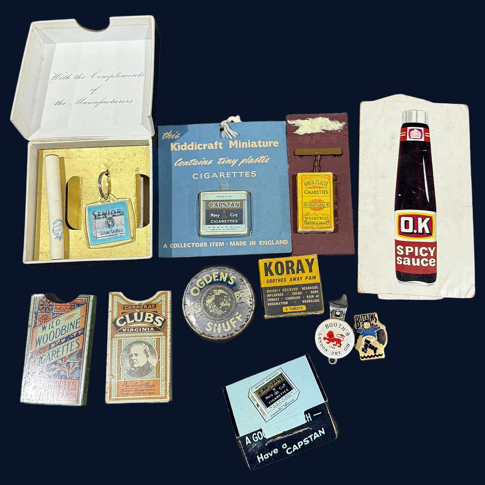 Lot 298: A Collection of British Commercial and Tobacco Advertising Ephemera