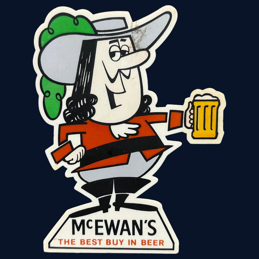 Lot 308: McEwans Advertising Sign