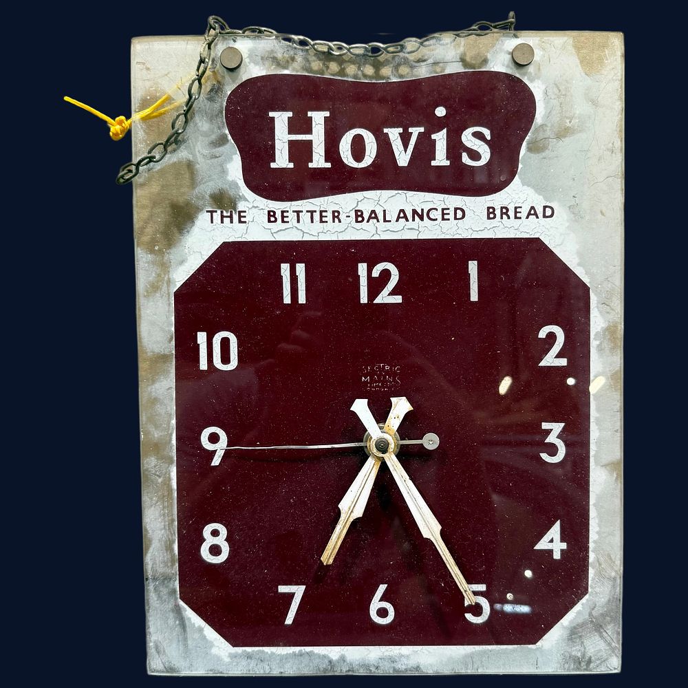 Lot 312: Hovis Electric Advertising Sign