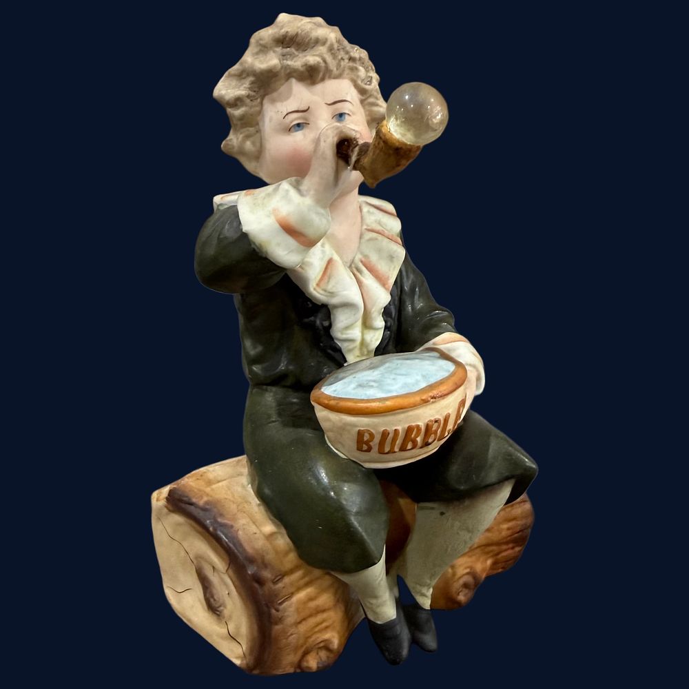 Lot 317: Pears Soap Advertising Bisque Figure Bubbles