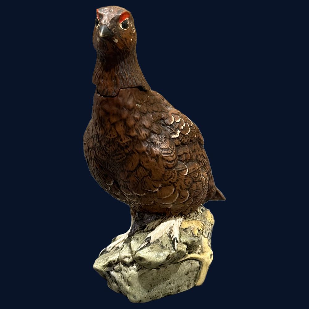 Lot 318: Red Grouse Ceramic Whisky Decanter