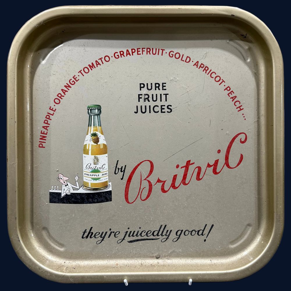 Lot 327: Britvic Advertising Tray