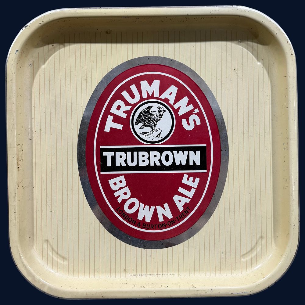Lot 330: Truman's Trubrown Brown Ale Advertising Tray