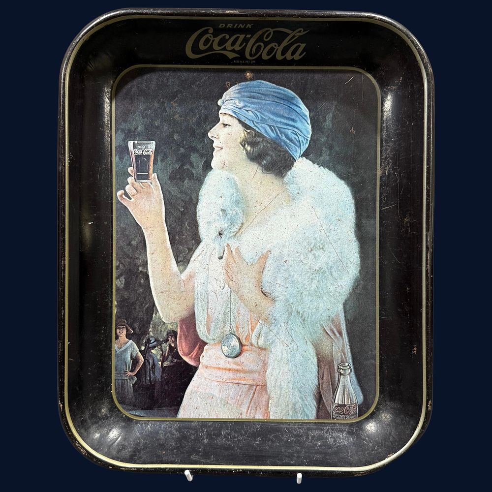 Lot 331: Coca-Cola Lithographed Tin Advertising Tray