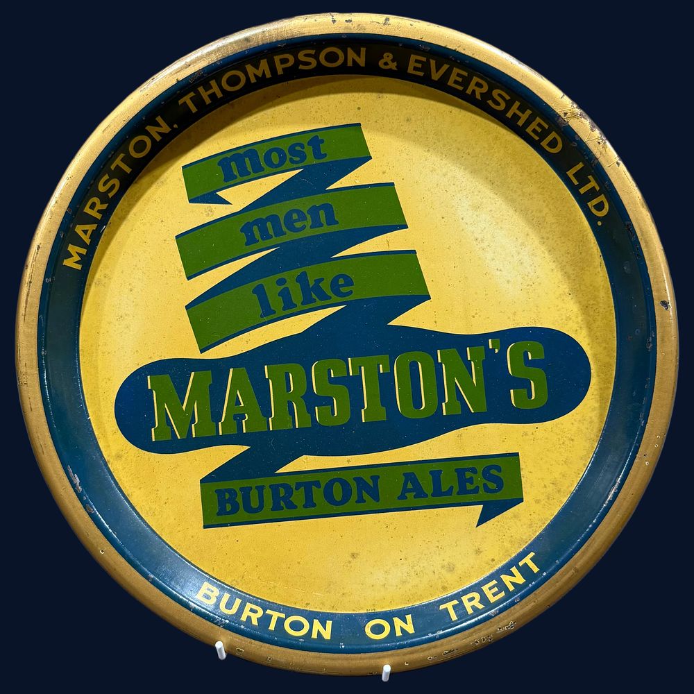 Lot 334: Marston, Thompson & Evershed Ltd Advertising Tray