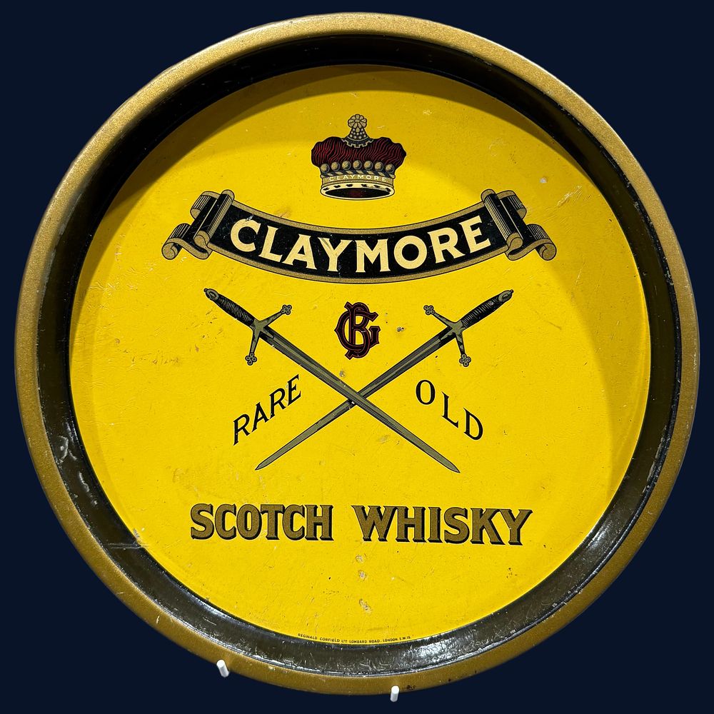 Lot 336: Claymore Scotch Whisky Advertising Tray