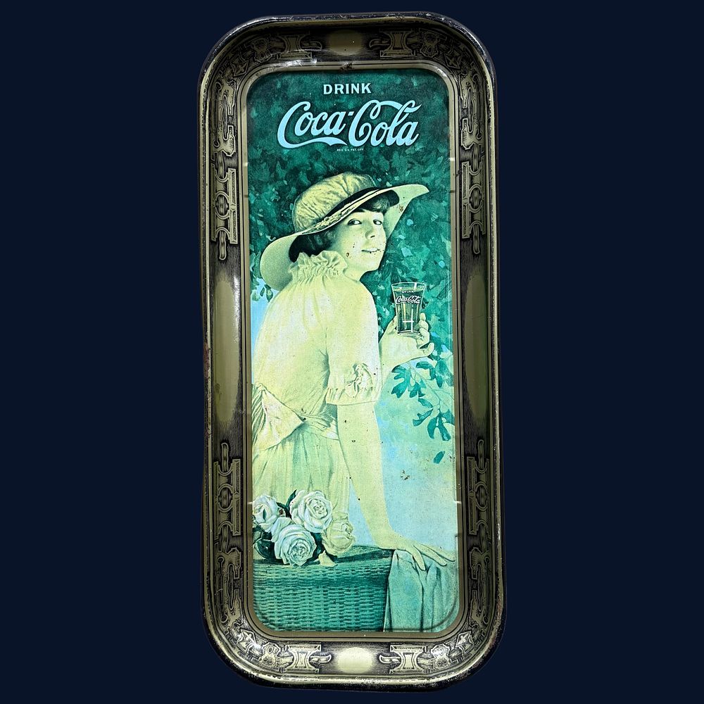 Lot 346: Coca-Cola Lithographed Tin Advertising Tray