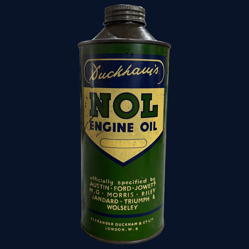 Lot 349: Duckham’s NOL Motor Oil Can