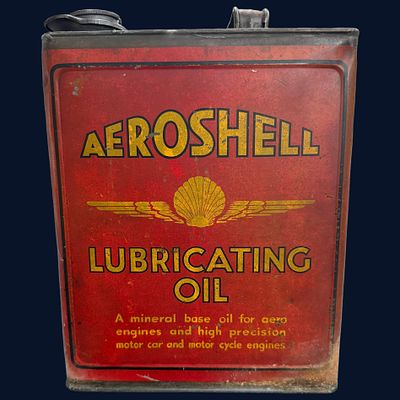 AeroShell Motor Oil Can