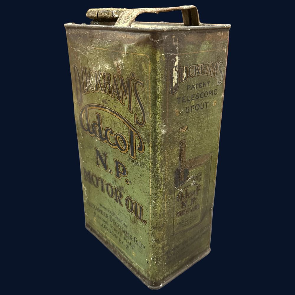 Lot 361: Duckham’s Adcol N.P. Motor Oil Tin