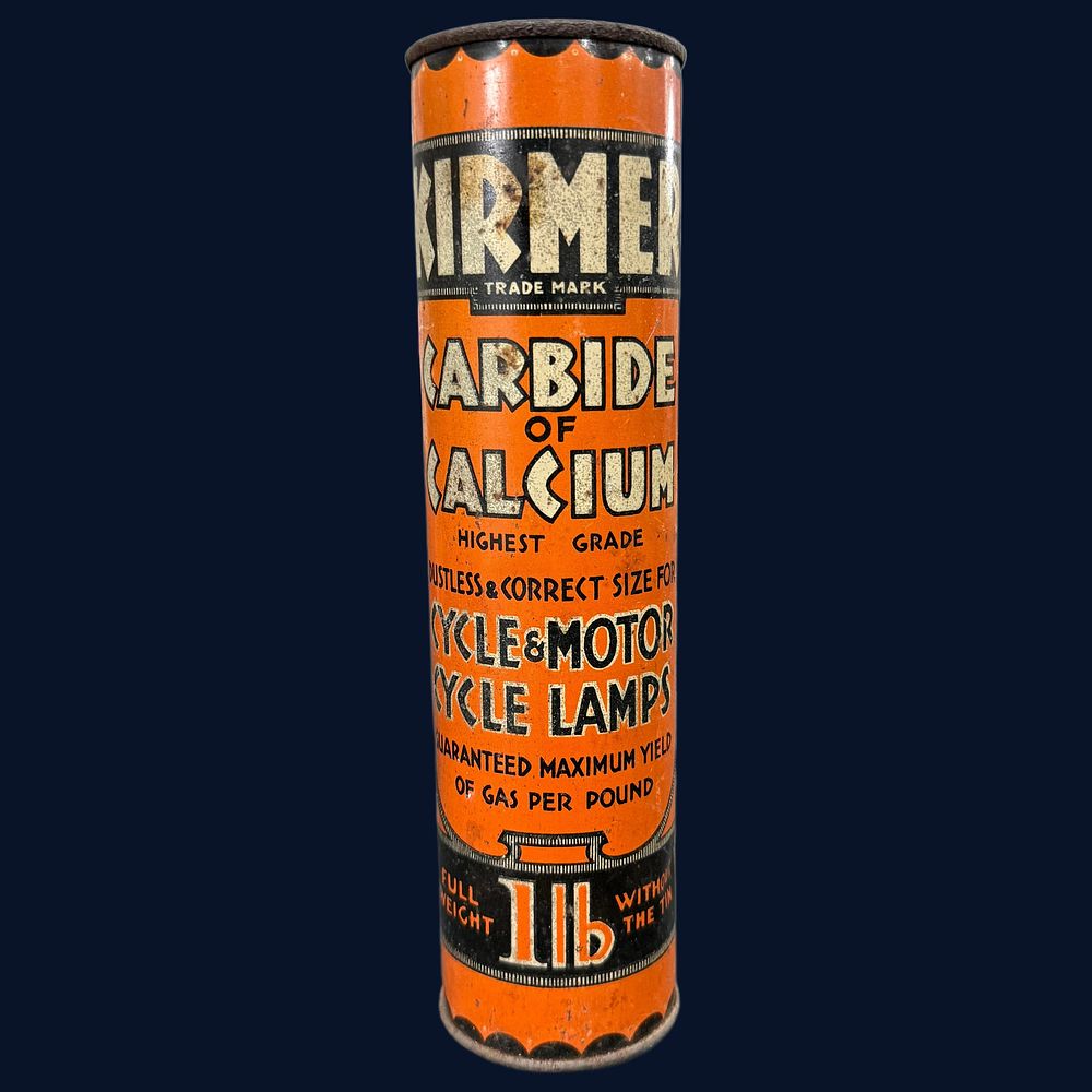 Lot 362: Kirmer Carbide of Calcium Component Tin