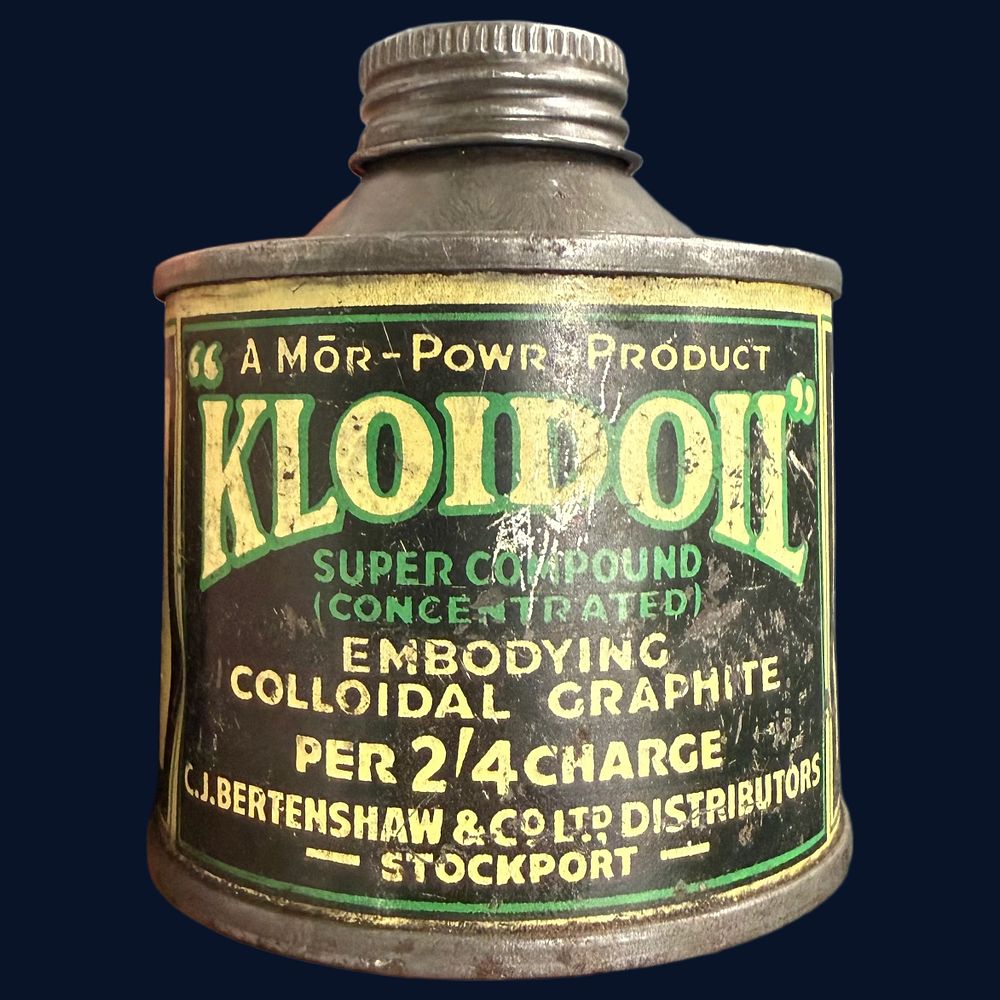Lot 365: Kloidoil Super Compound Motor Oil Tin