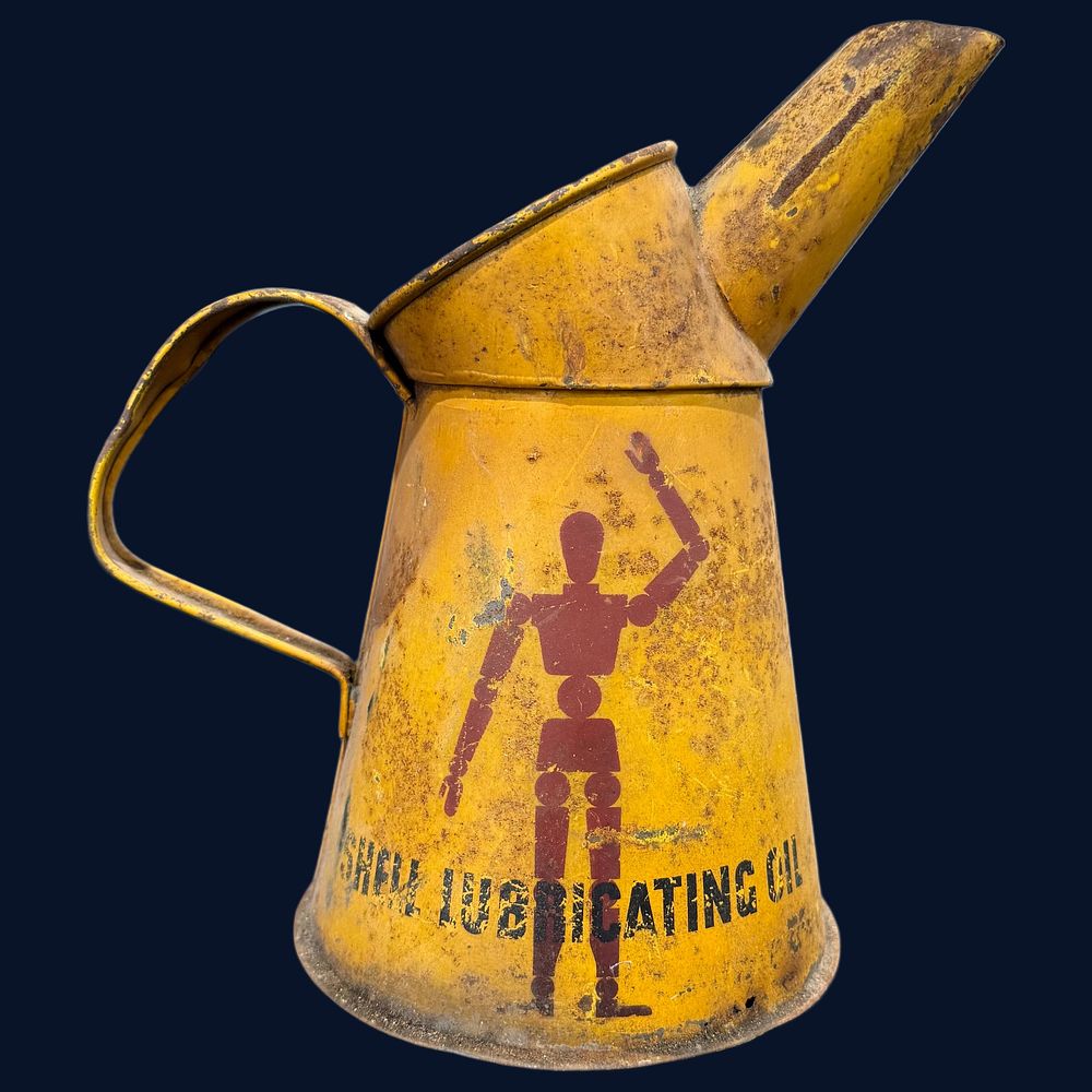 Lot 379: Shell Lubricating Oil Quart Pourer