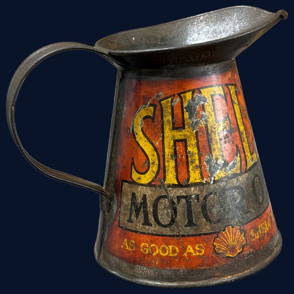 Lot 388: Shell Motor Oil Measuring Jug