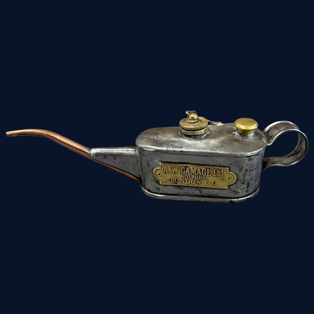 Lot 390: A. W. Gamage Ltd Motoring Oil Pourer